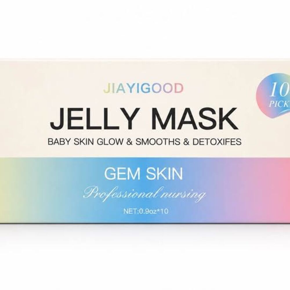 NEW JIAYIGOOD Jelly Face Mask Set 10 Pack Hydrating Spa Facial Skincare Masks